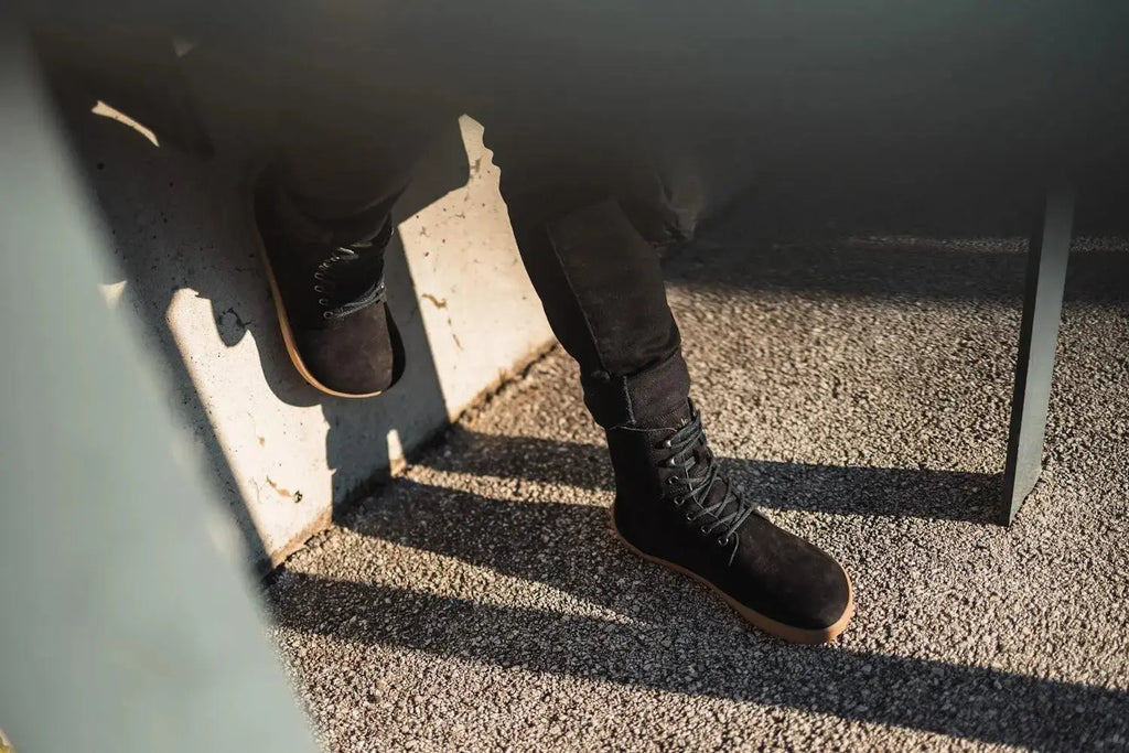 Be Lenka - Winter 3.0 Matt Black - Botines de invierno barefoot