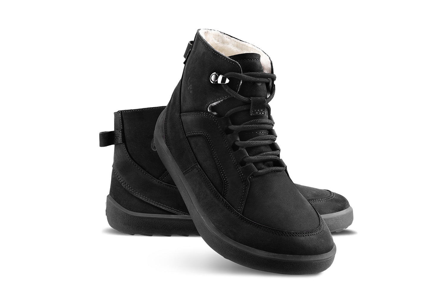 Be Lenka - York All Black - Botines barefoot-Be Lenka-Cacles Barefoot-Tienda de calzado barefoot respetuoso minimalista