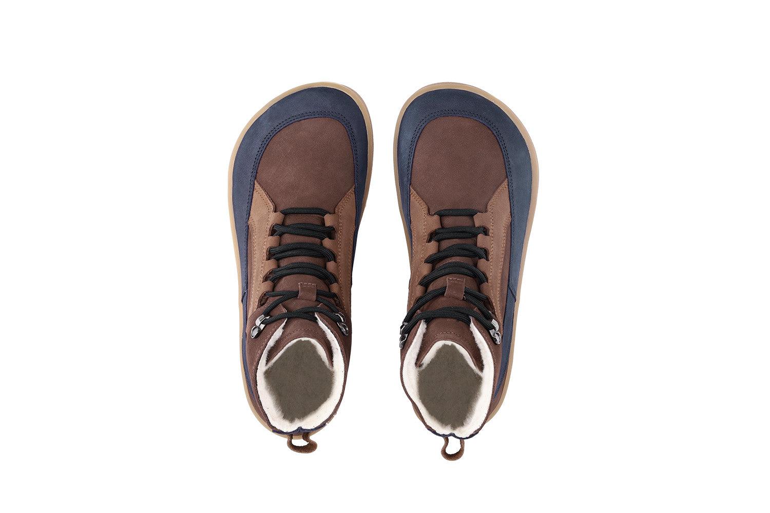 Be Lenka - York Brown & Navy - Botines barefoot-Be Lenka-Cacles Barefoot-Tienda de calzado barefoot respetuoso minimalista