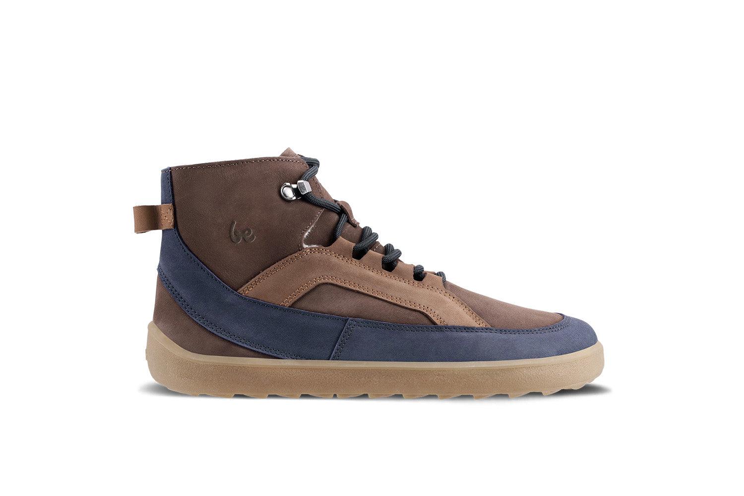Be Lenka - York Brown & Navy - Botines barefoot-Be Lenka-Cacles Barefoot-Tienda de calzado barefoot respetuoso minimalista