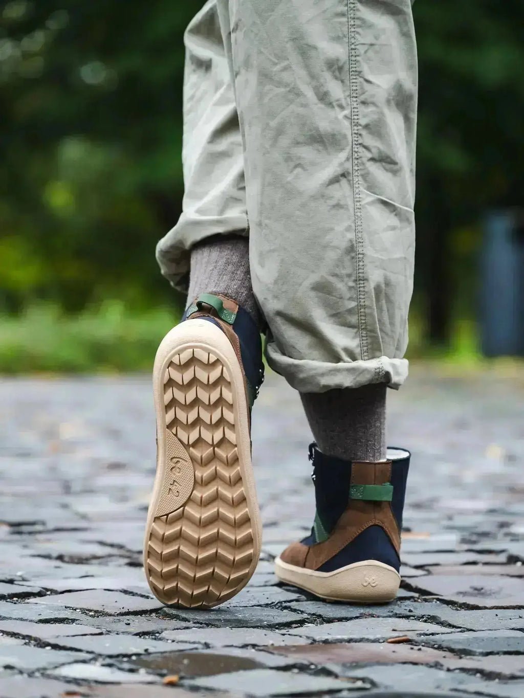 Be Lenka - York Navy, Brown & Beige - Botines barefoot