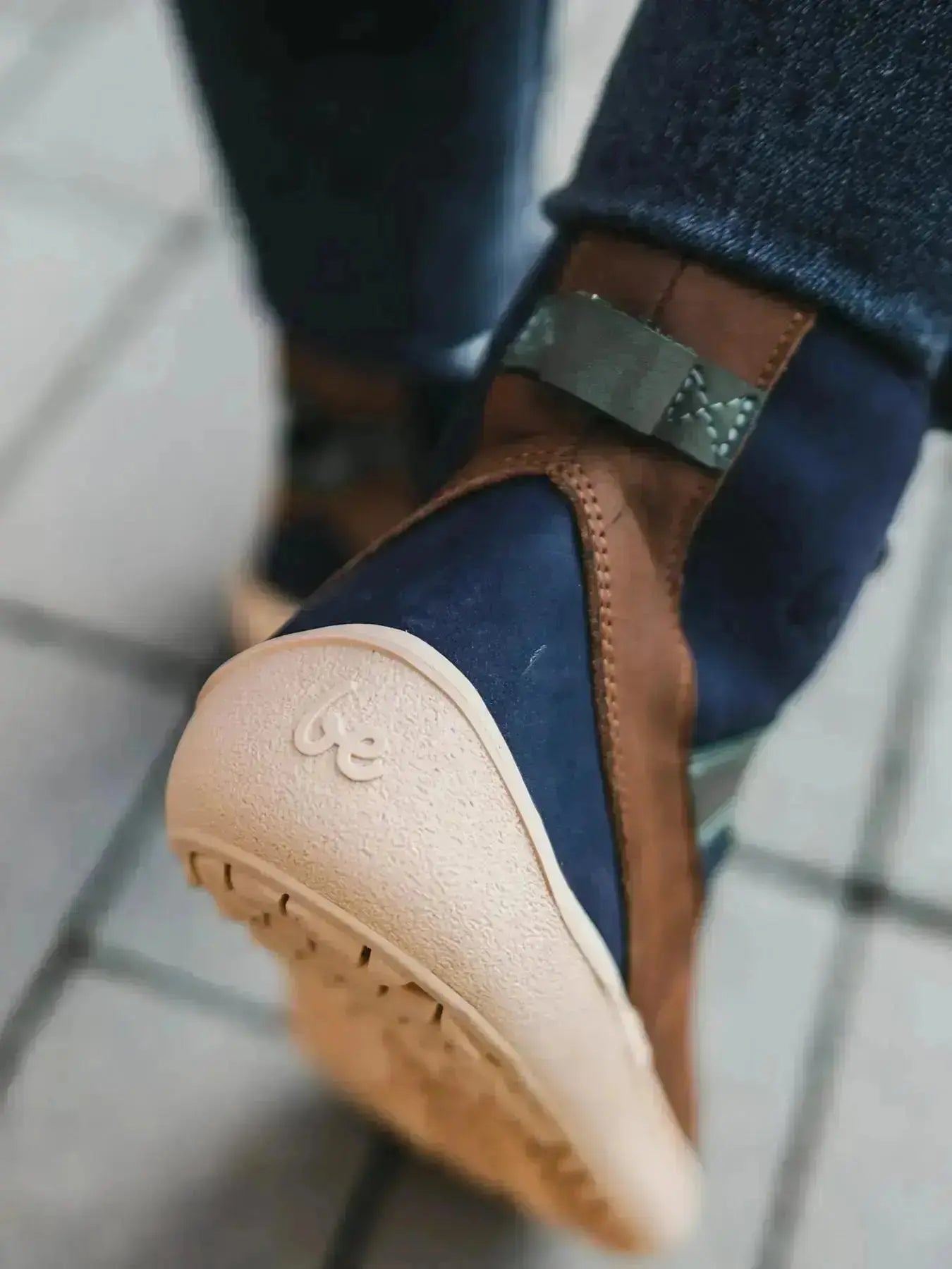 Be Lenka - York Navy, Brown & Beige - Botines barefoot