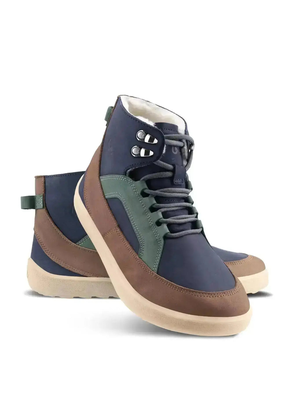 Be Lenka - York Navy, Brown & Beige - Botines barefoot