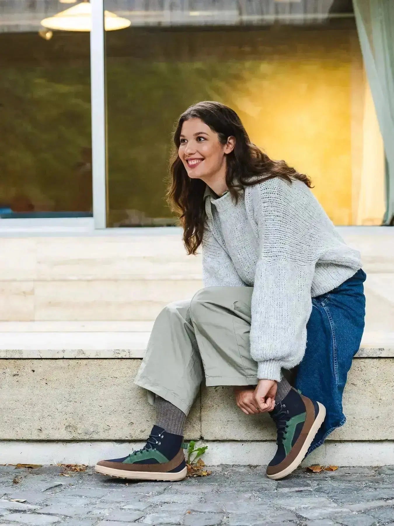 Be Lenka - York Navy, Brown & Beige - Botines barefoot