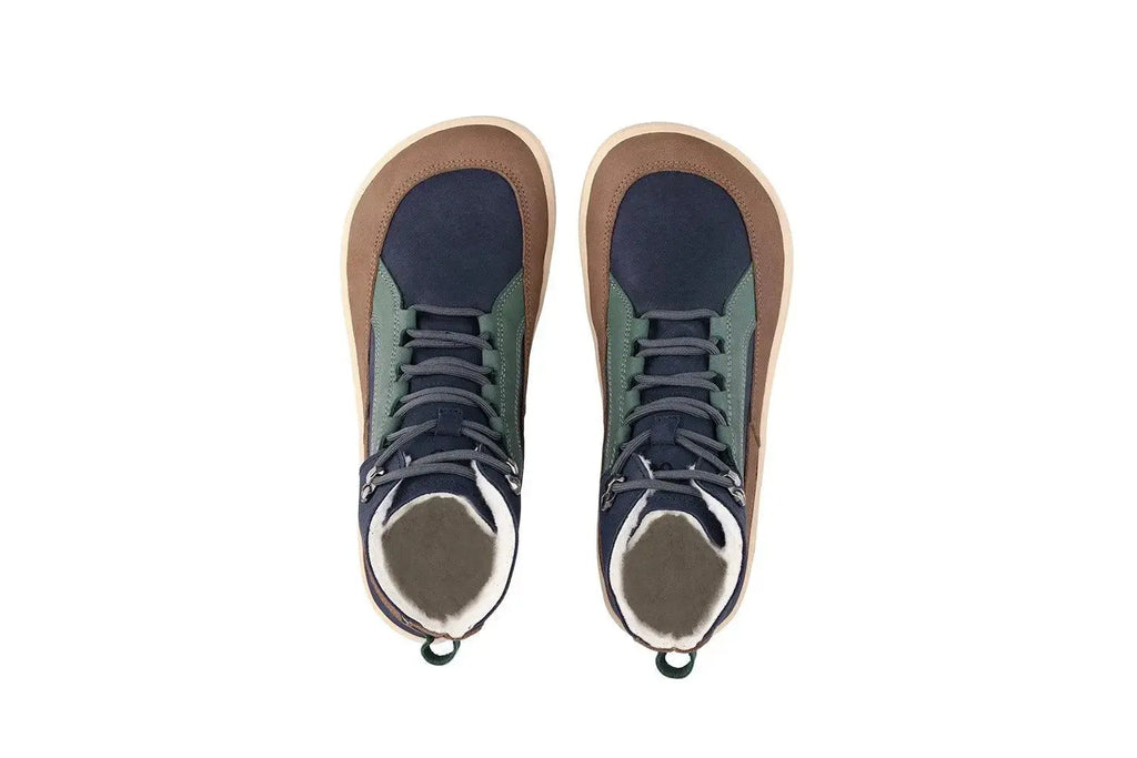 Be Lenka - York Navy, Brown & Beige - Botines barefoot T47
