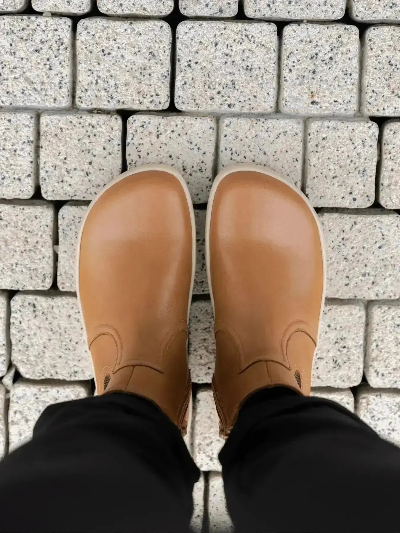 Be lenka - Allure Light Cognac - Botines Chelsea Barefoot