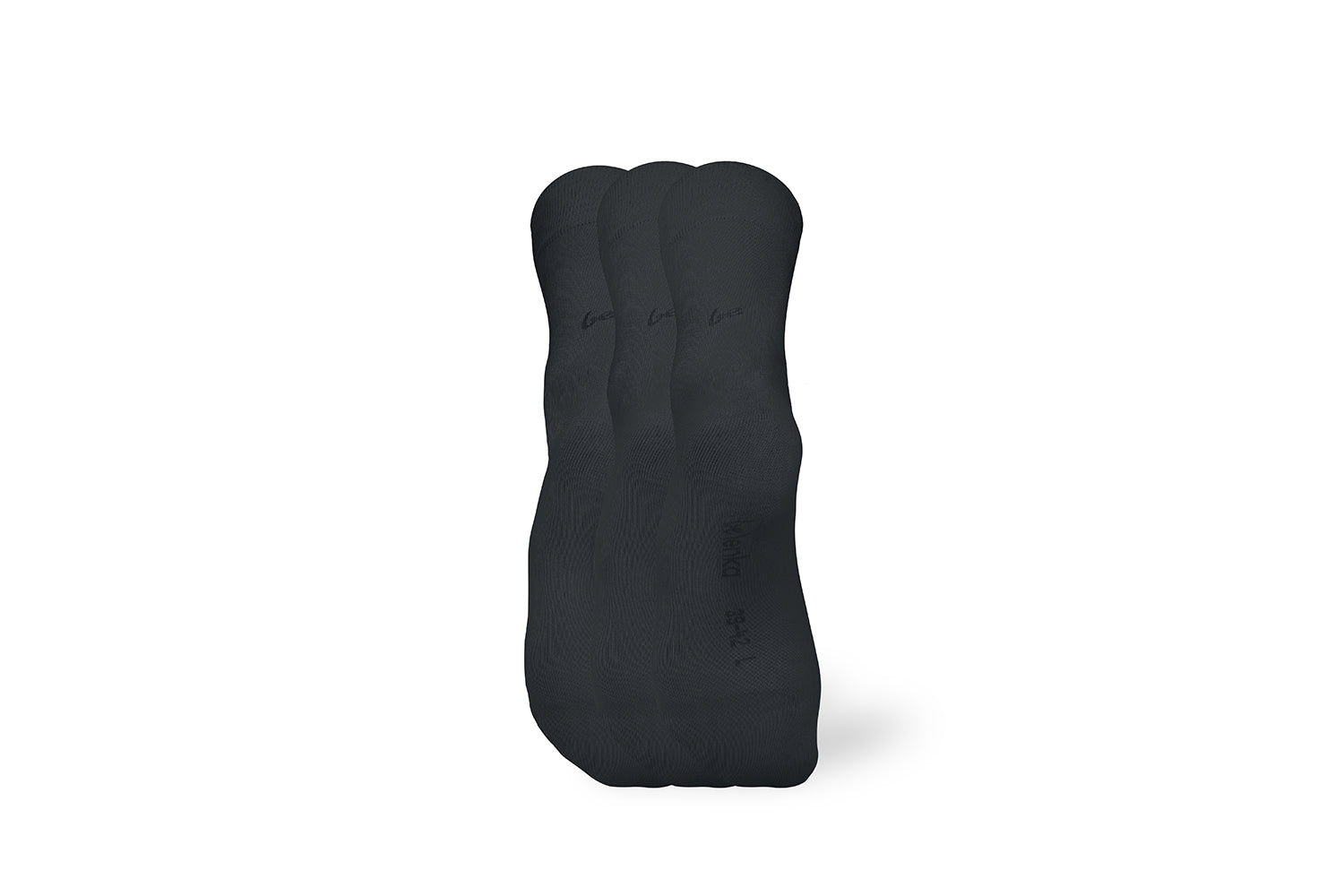 Be lenka - Essentials - Crew Black - 3 pack-Be Lenka-Cacles Barefoot-Tienda de calzado barefoot respetuoso minimalista