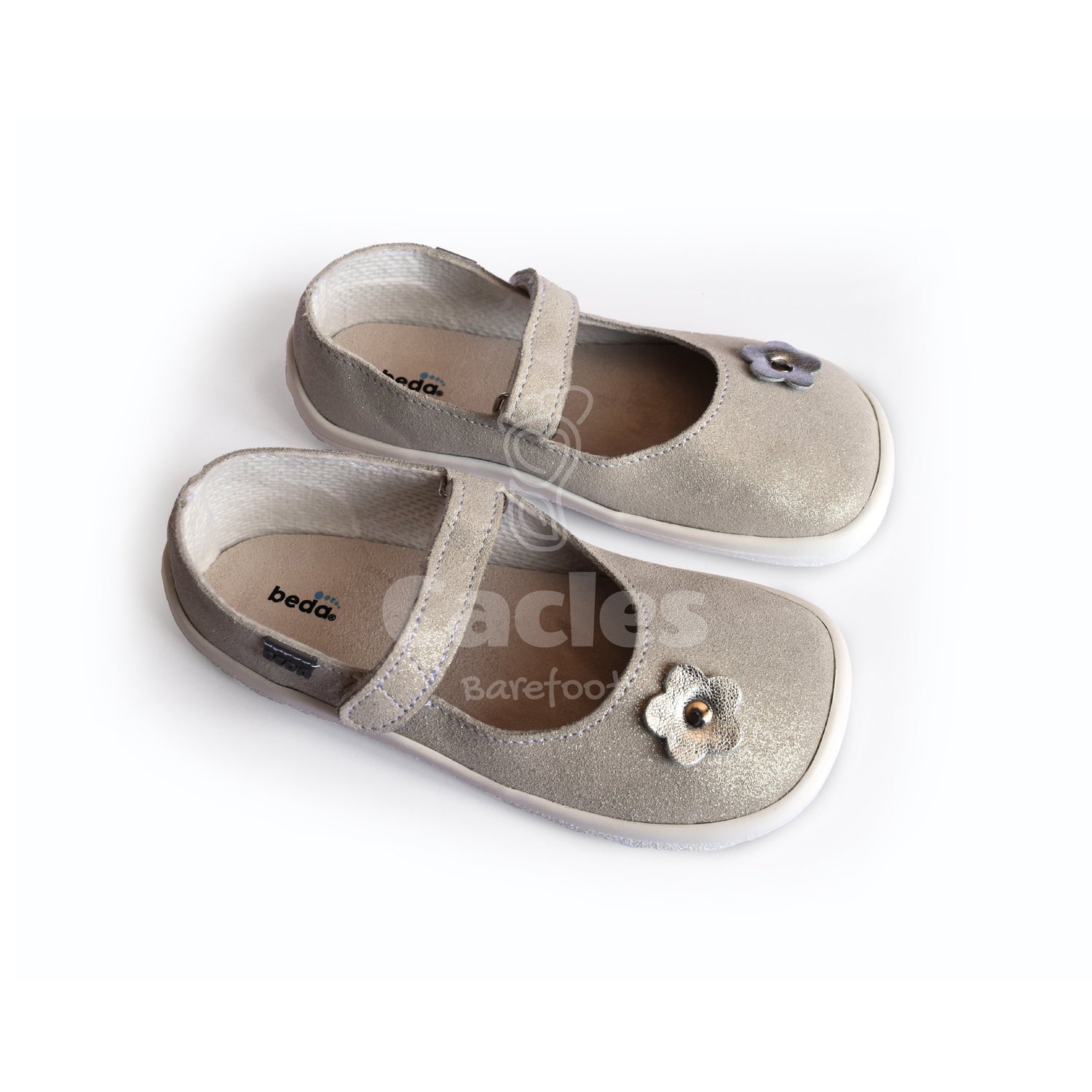 Beda - BF 0001/BA/K/TS Charlotte - Merceditas Respetuosas-Beda-Cacles Barefoot-Tienda de calzado barefoot respetuoso minimalista