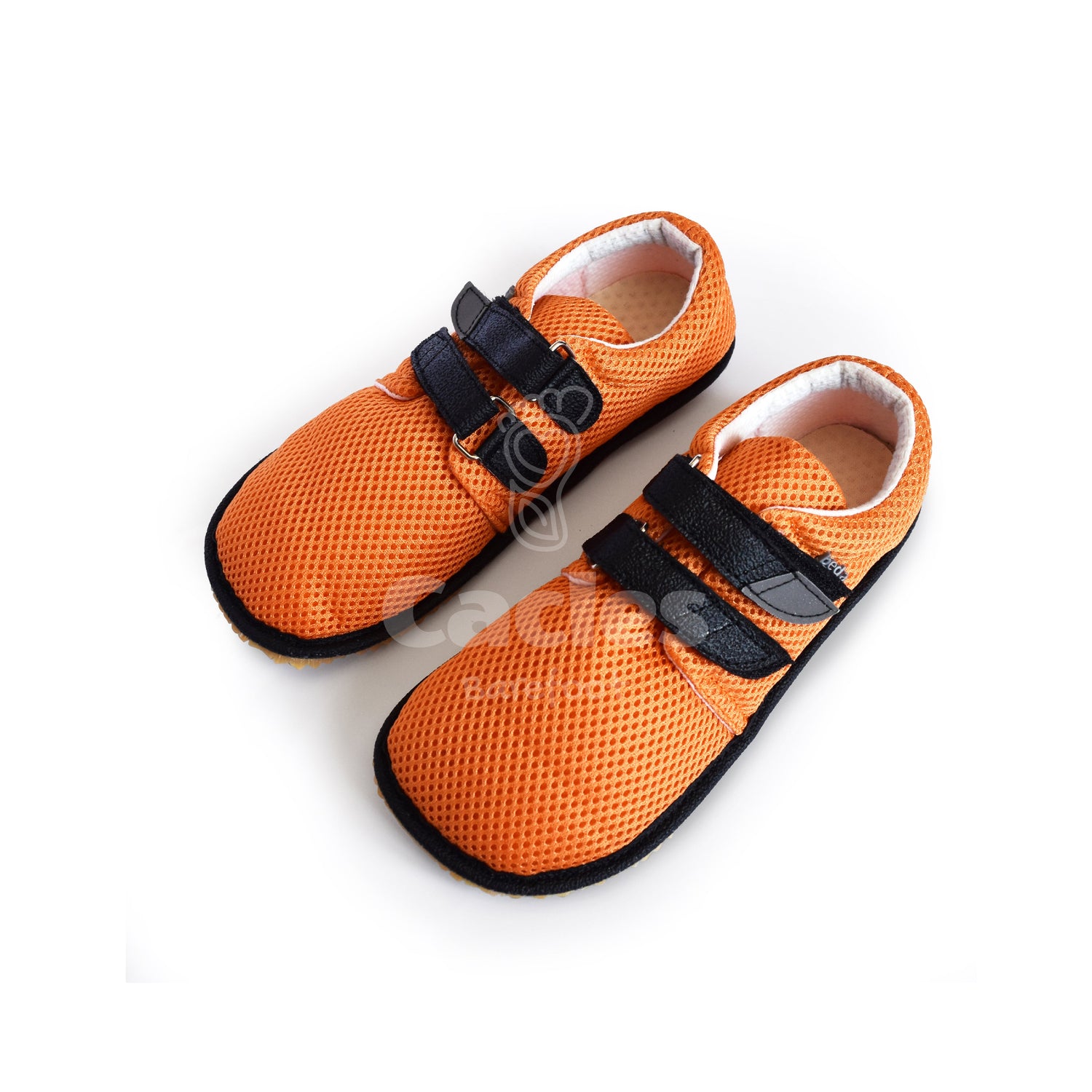 Beda - BF 060020/ST/W Orange - Deportivas barefoot de verano-Beda-Cacles Barefoot-Tienda de calzado barefoot respetuoso minimalista