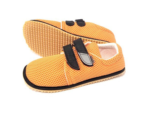 Beda - BF 060020/ST/W Orange - Deportivas barefoot de verano-Beda-Cacles Barefoot-Tienda de calzado barefoot respetuoso minimalista