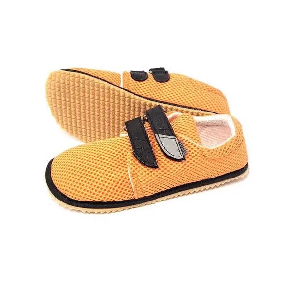 Beda - BF 060020/ST/W Orange - Deportivas barefoot infantiles de verano naranja