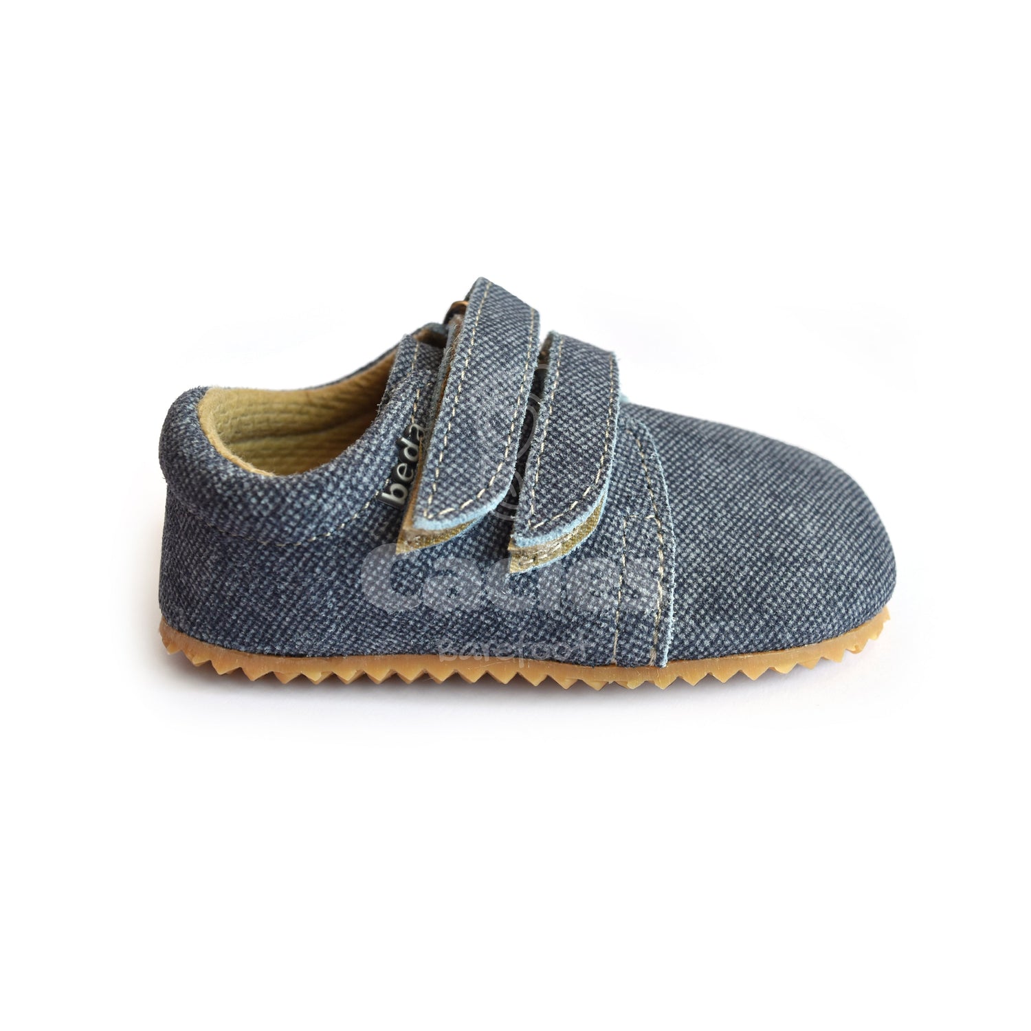 Beda - BF 060754/W/N Deni-s Zapatos Respetuosos Primeros Pasos-Beda-Cacles Barefoot-Tienda de calzado barefoot respetuoso minimalista