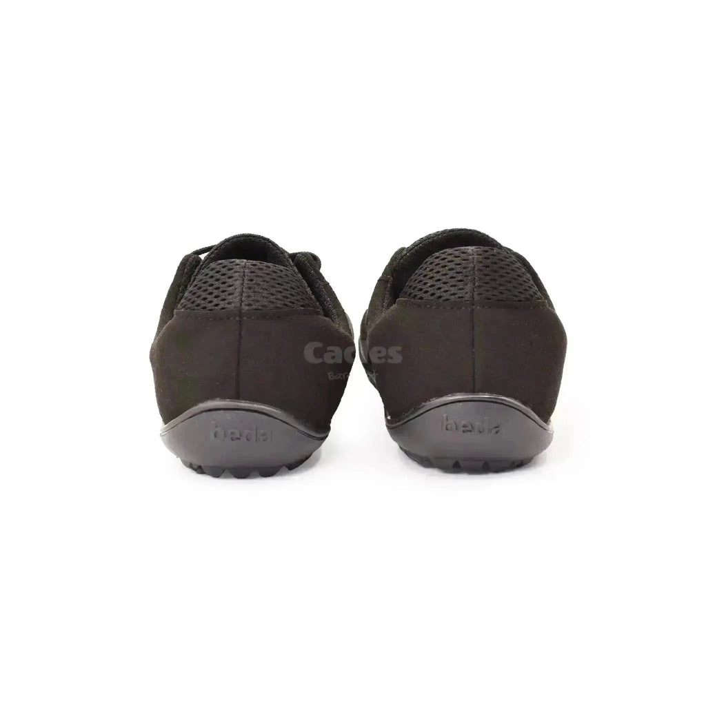 Beda - BF0002/SK noir - Chaussures Barefoot Véganes pour Adultes