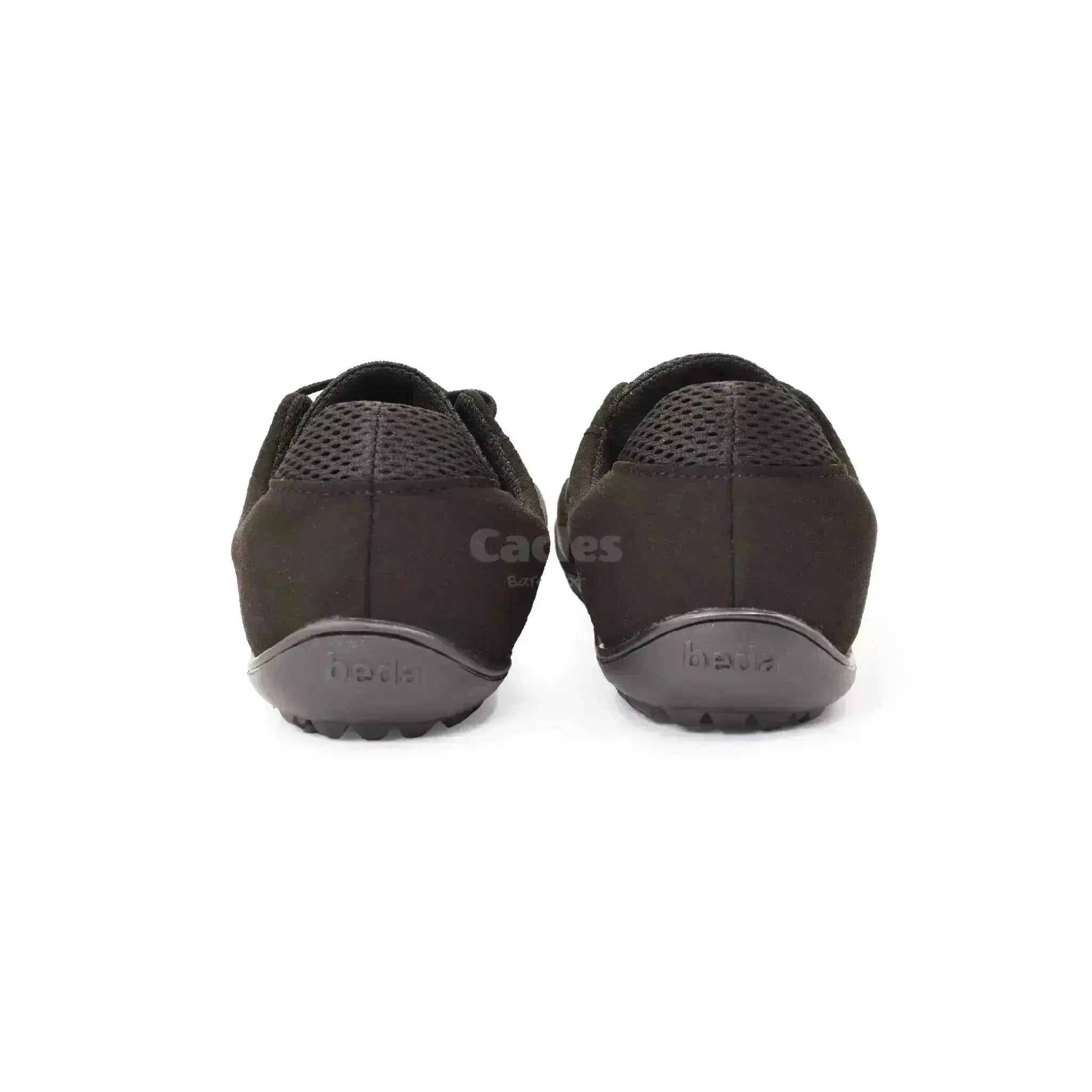 Beda - BF0002/SK noir - Chaussures Barefoot Véganes pour Adultes