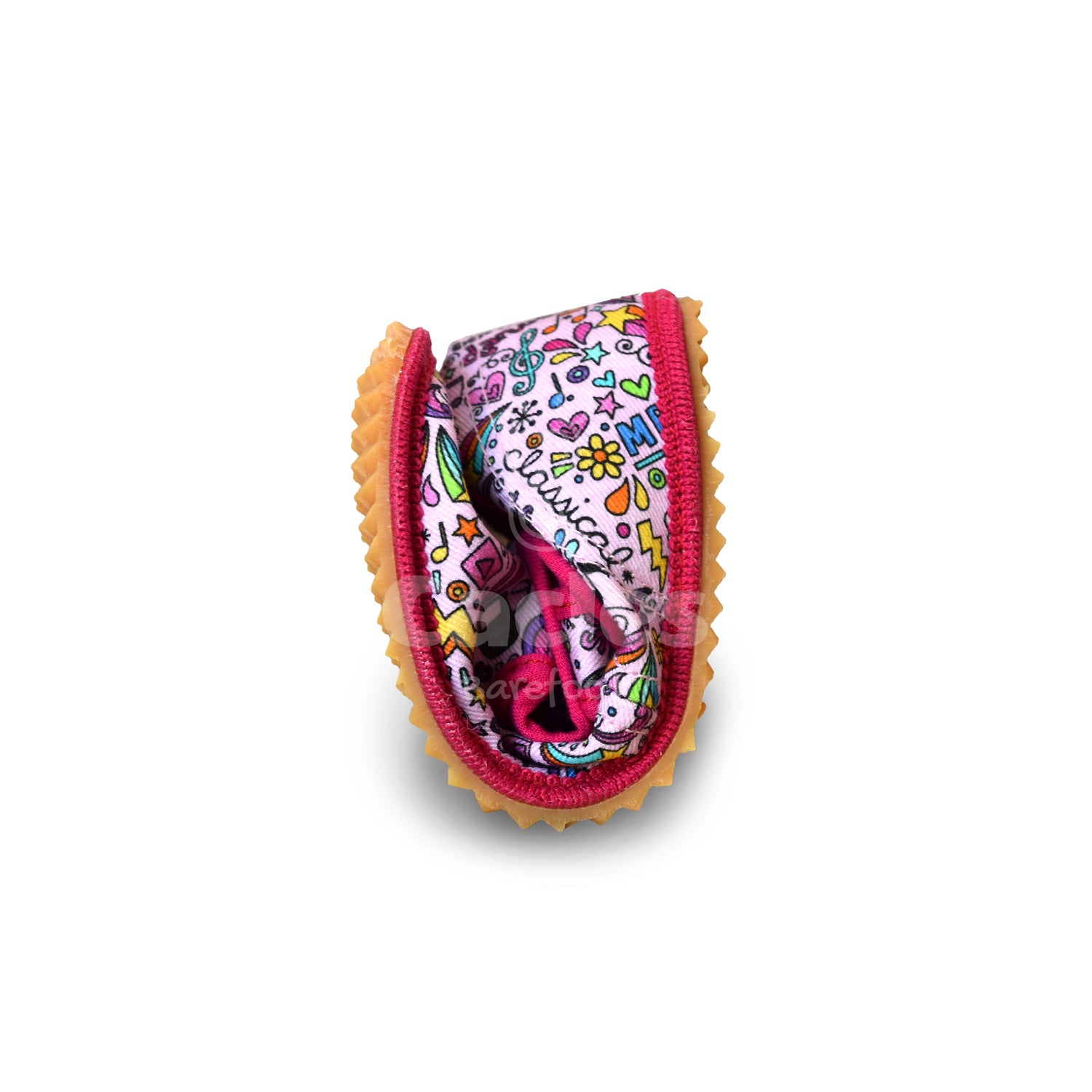 Beda - Slippers BF 060010/W - Music-Beda-Cacles Barefoot-Tienda de calzado barefoot respetuoso minimalista