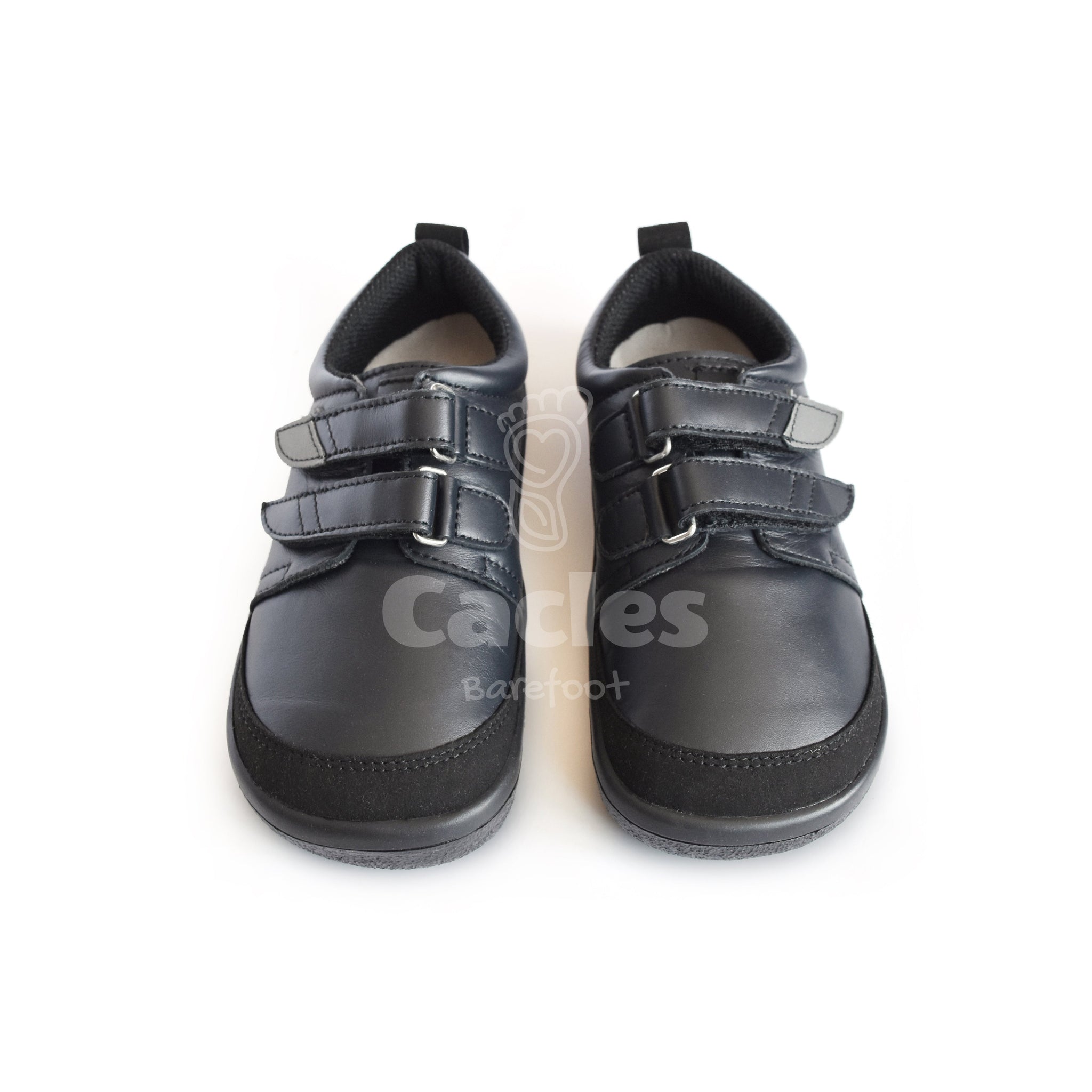 Beda - zapatos colegiales barefoot - Just black