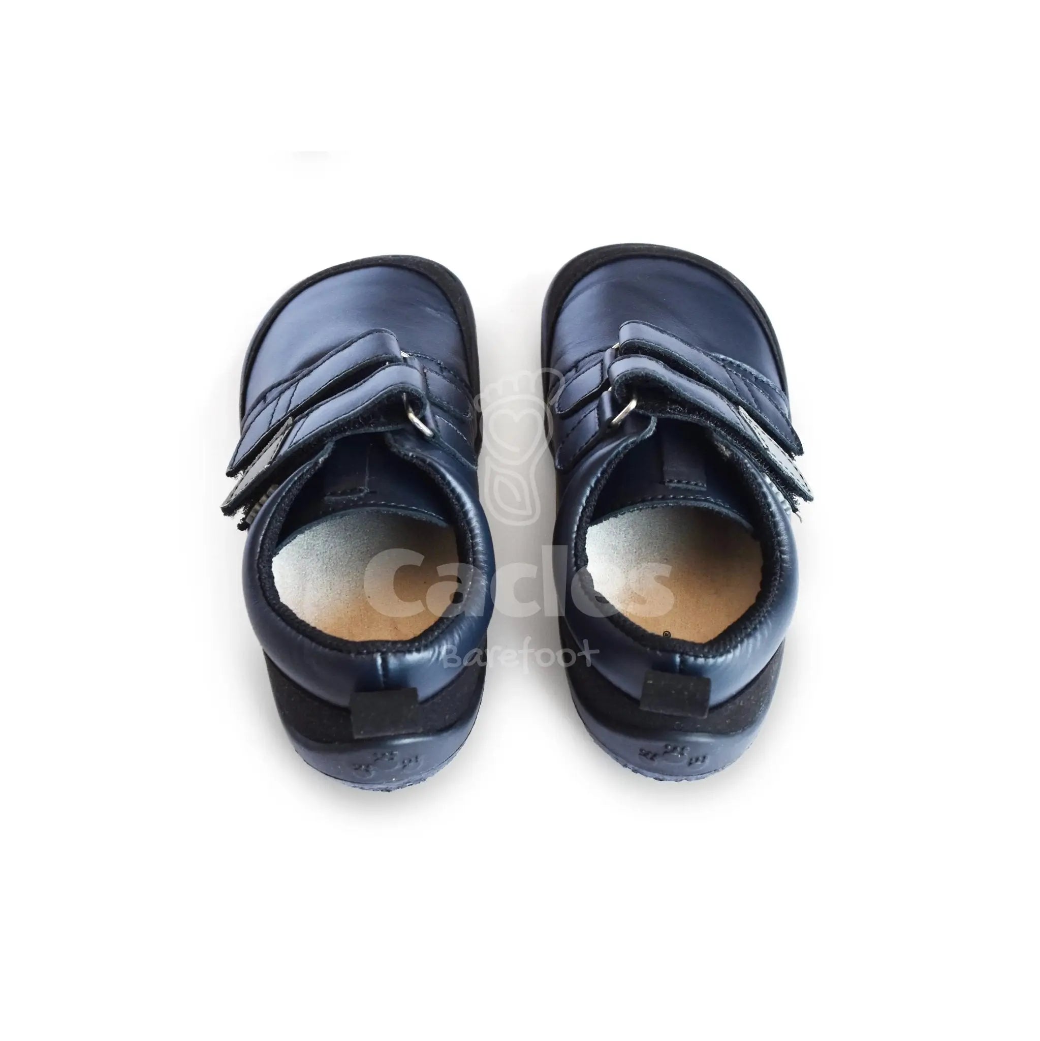 Beda - zapatos colegiales barefoot - Just black
