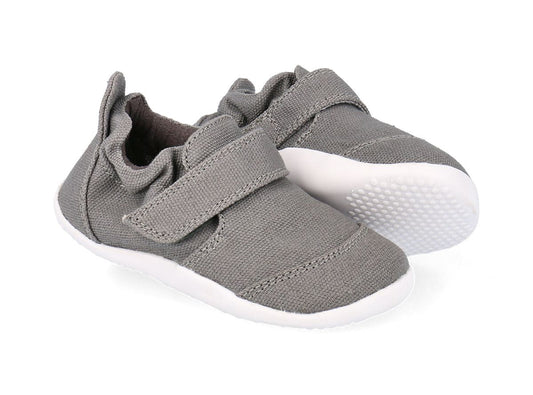 Bobux - XP Go Organic Charcoal - lonetas respetuosas-Bobux-Cacles Barefoot-Tienda de calzado barefoot respetuoso minimalista
