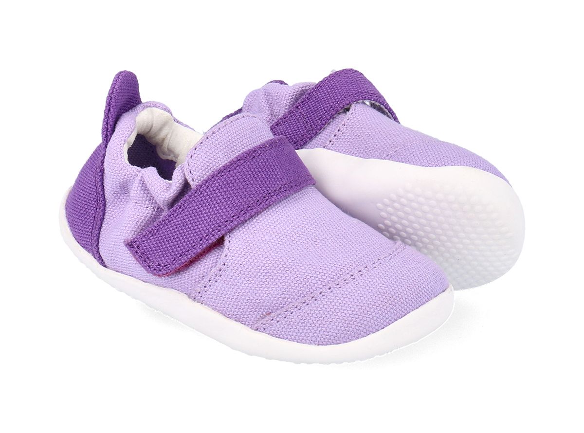 Bobux - XP Go Organic Lilac + WildBerry - lonetas respetuosas-Bobux-Cacles Barefoot-Tienda de calzado barefoot respetuoso minimalista