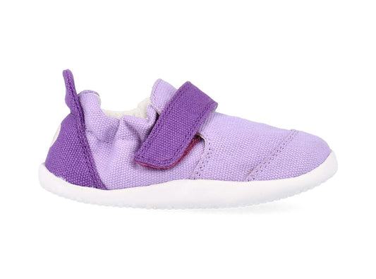 Bobux - XP Go Organic Lilac + WildBerry - lonetas respetuosas-Bobux-Cacles Barefoot-Tienda de calzado barefoot respetuoso minimalista