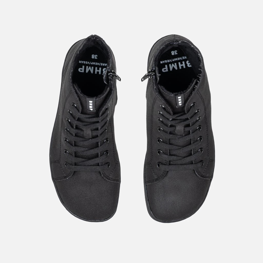 Bohempia - Alex Onyx - Botines barefoot con forro invernal