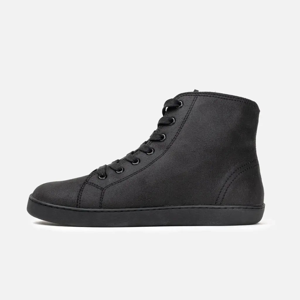 Bohempia - Alex Onyx - Botines barefoot con forro invernal