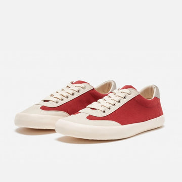 Bohempia - Felix Burgundy & Tan - Sneakers barefoot unisex-Bohempia-Cacles Barefoot-Tienda de calzado barefoot respetuoso minimalista