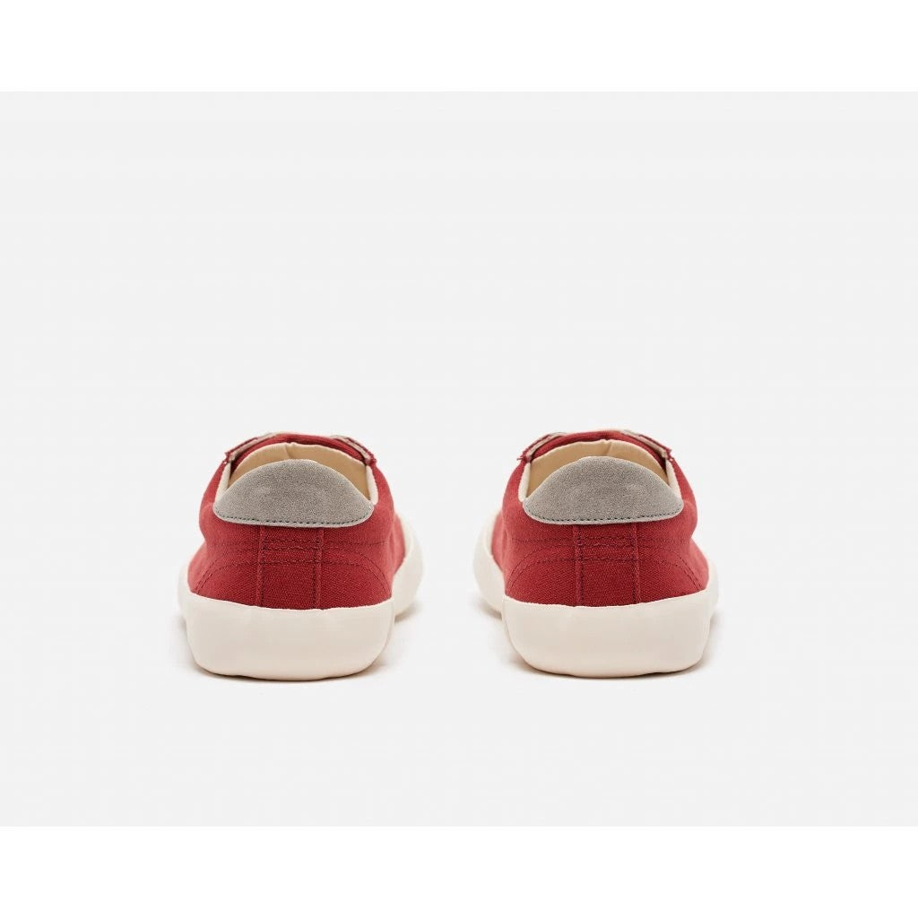 Bohempia - Felix Burgundy & Tan - Sneakers barefoot unisex-Bohempia-Cacles Barefoot-Tienda de calzado barefoot respetuoso minimalista