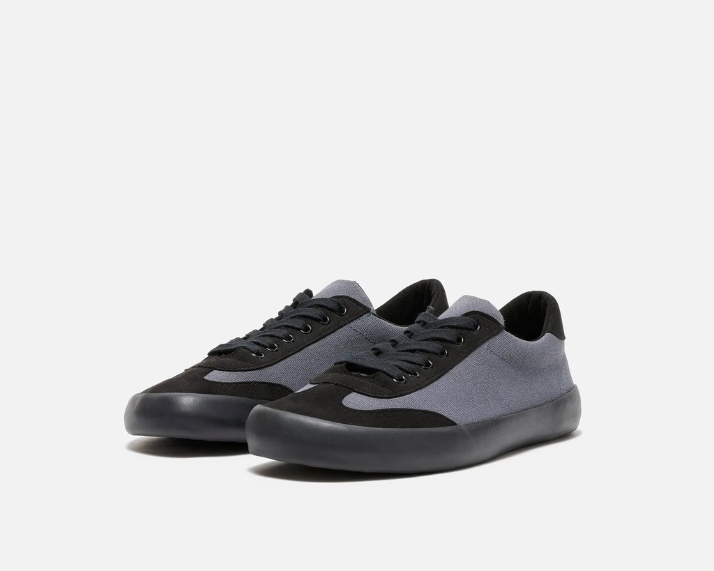 Bohempia - Felix Dark Grey & Black - Sneakers barefoot unisex gris oscuro y negro