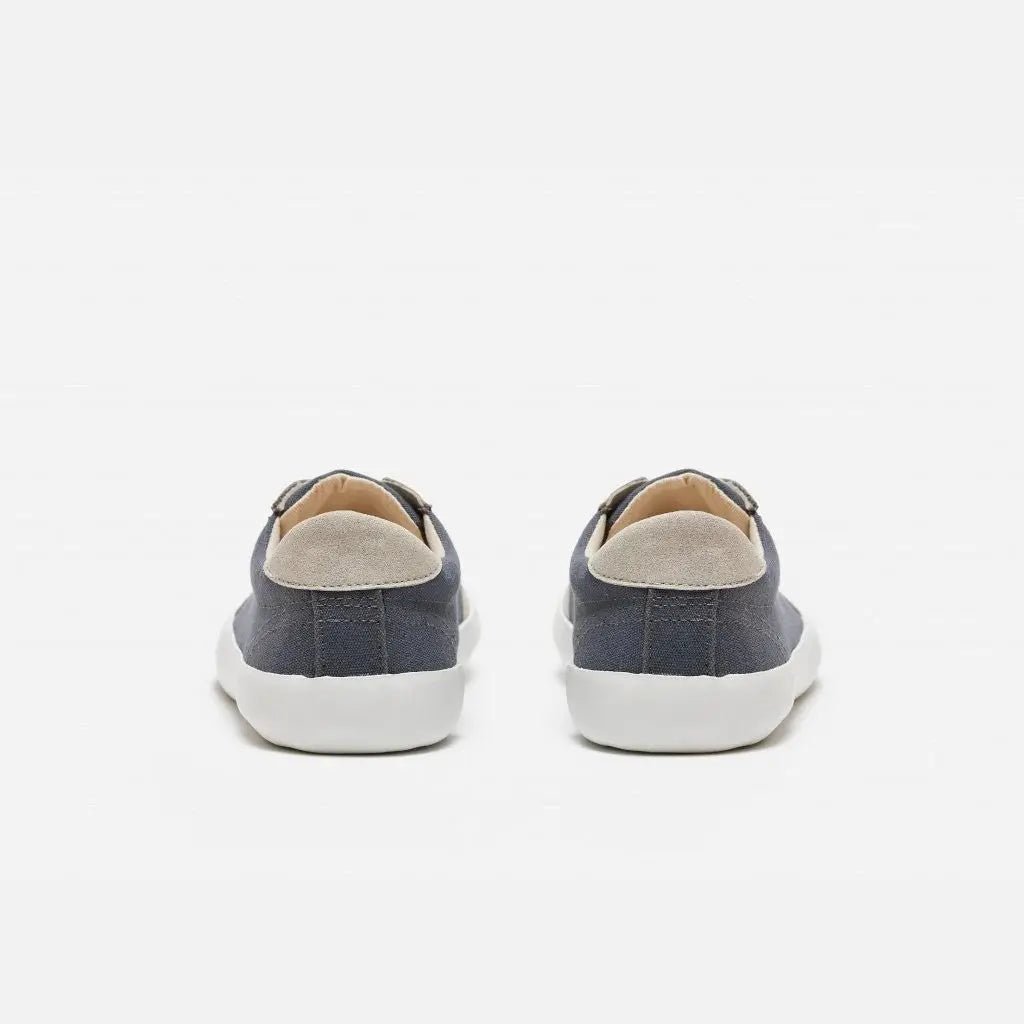 Bohempia - Felix Dark Grey & White - Sneakers barefoot unisex