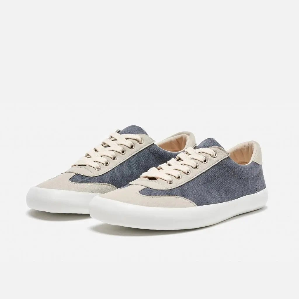 Bohempia - Felix Dark Grey & White - Sneakers barefoot unisex gris