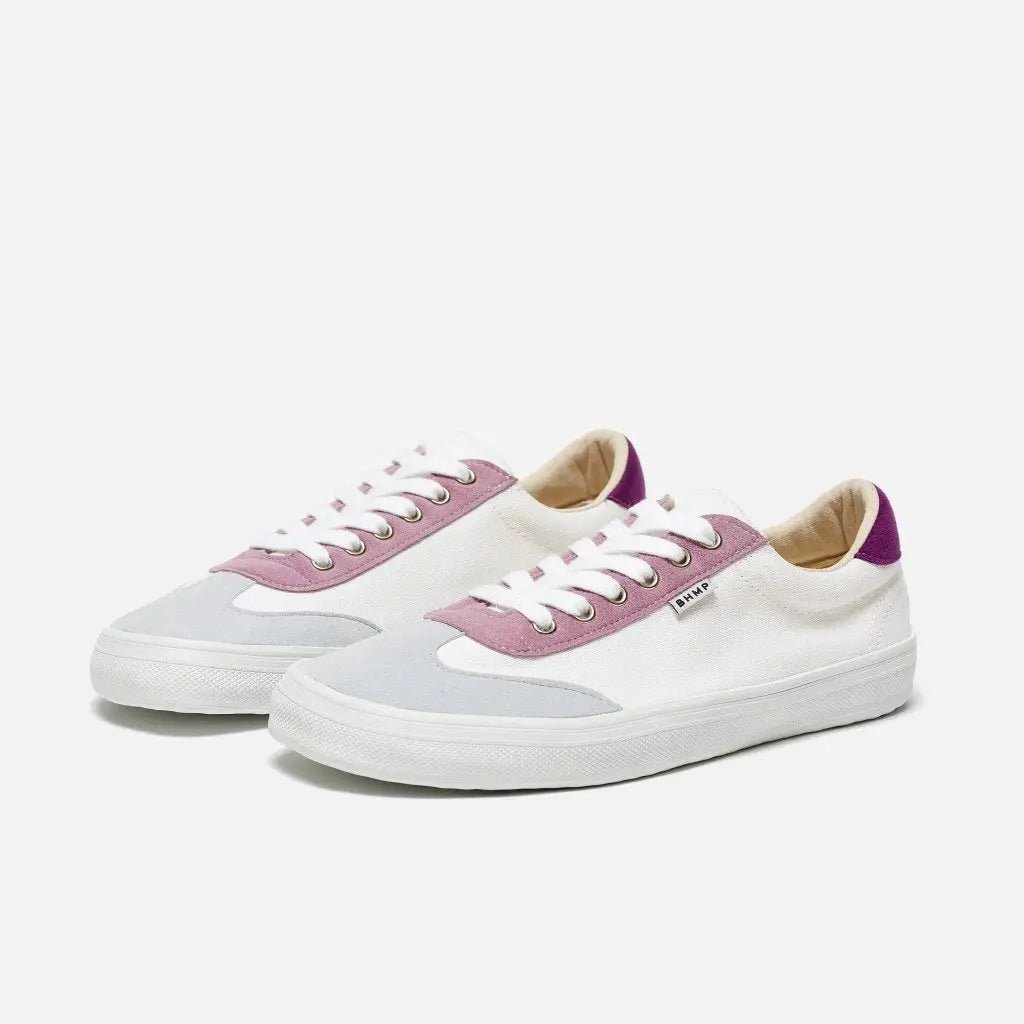Bohempia - Felix Shell Purple - Sneakers barefoot para mujer morados y rosas