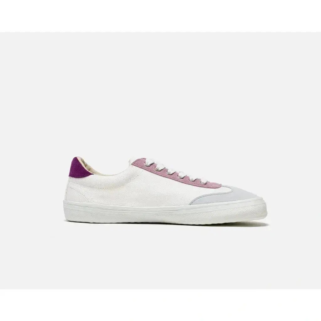 Bohempia Felix Shell Purple - Zapatillas barefoot veganas para mujer morado y rosa