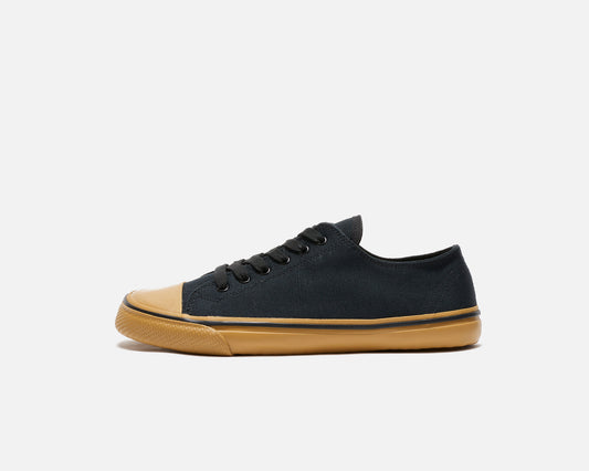 Bohempia - Herlik Black & Gum - Deportivas barefoot-Bohempia-Cacles Barefoot-Tienda de calzado barefoot respetuoso minimalista