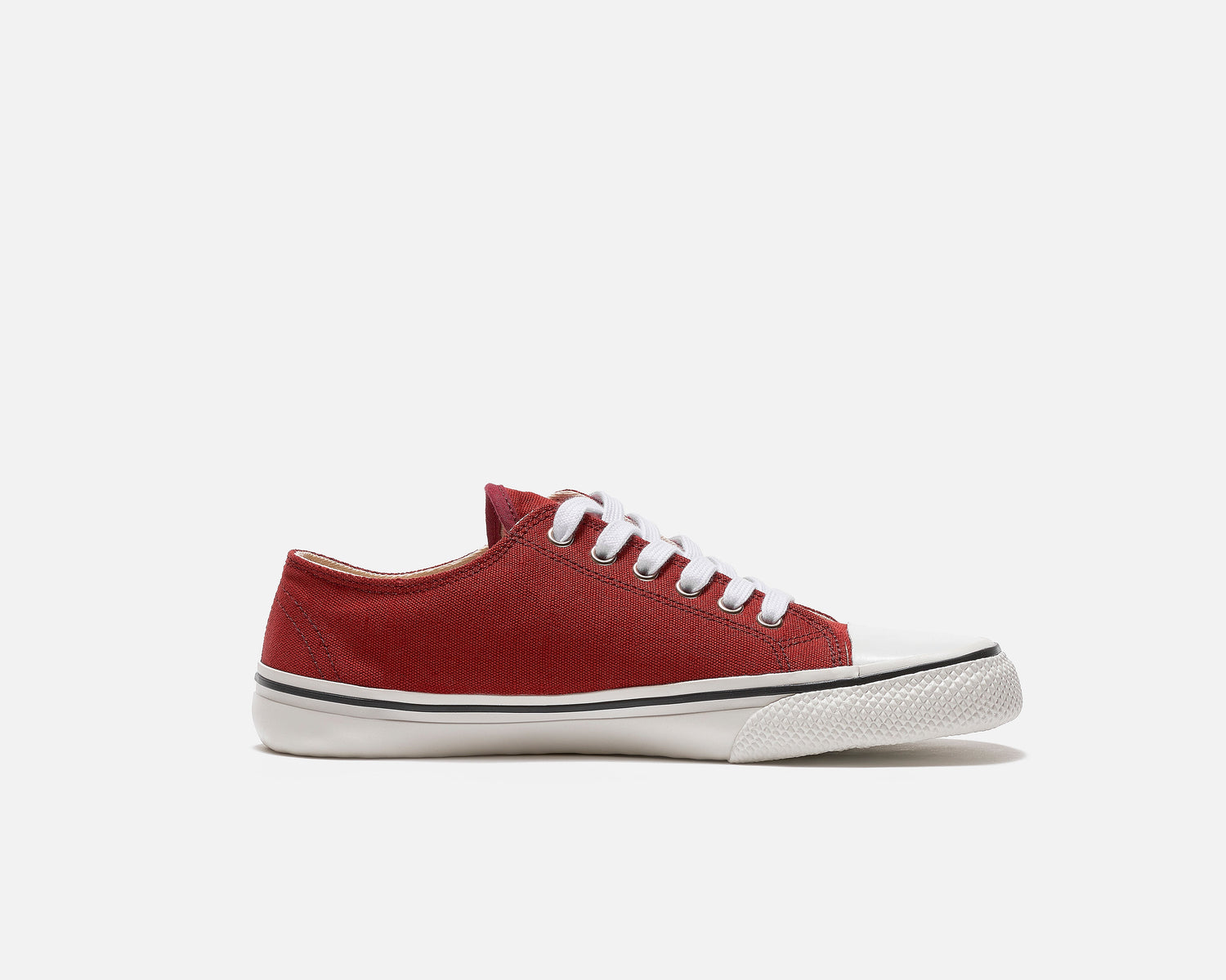 Bohempia - Herlik Burgundy & White - Deportivas barefoot-Bohempia-Cacles Barefoot-Tienda de calzado barefoot respetuoso minimalista