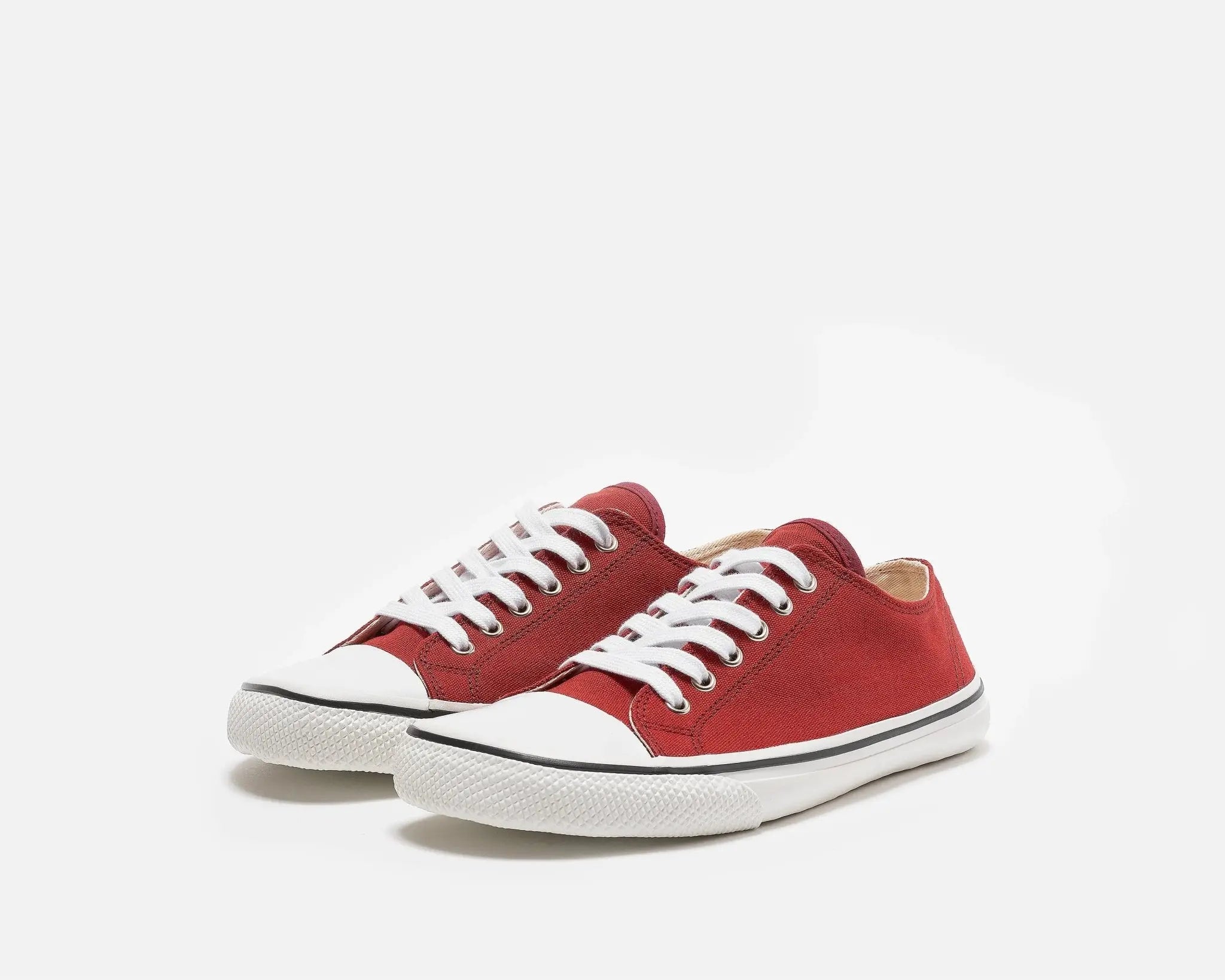 Bohempia - Herlik Burgundy & White - Deportivas barefoot granate