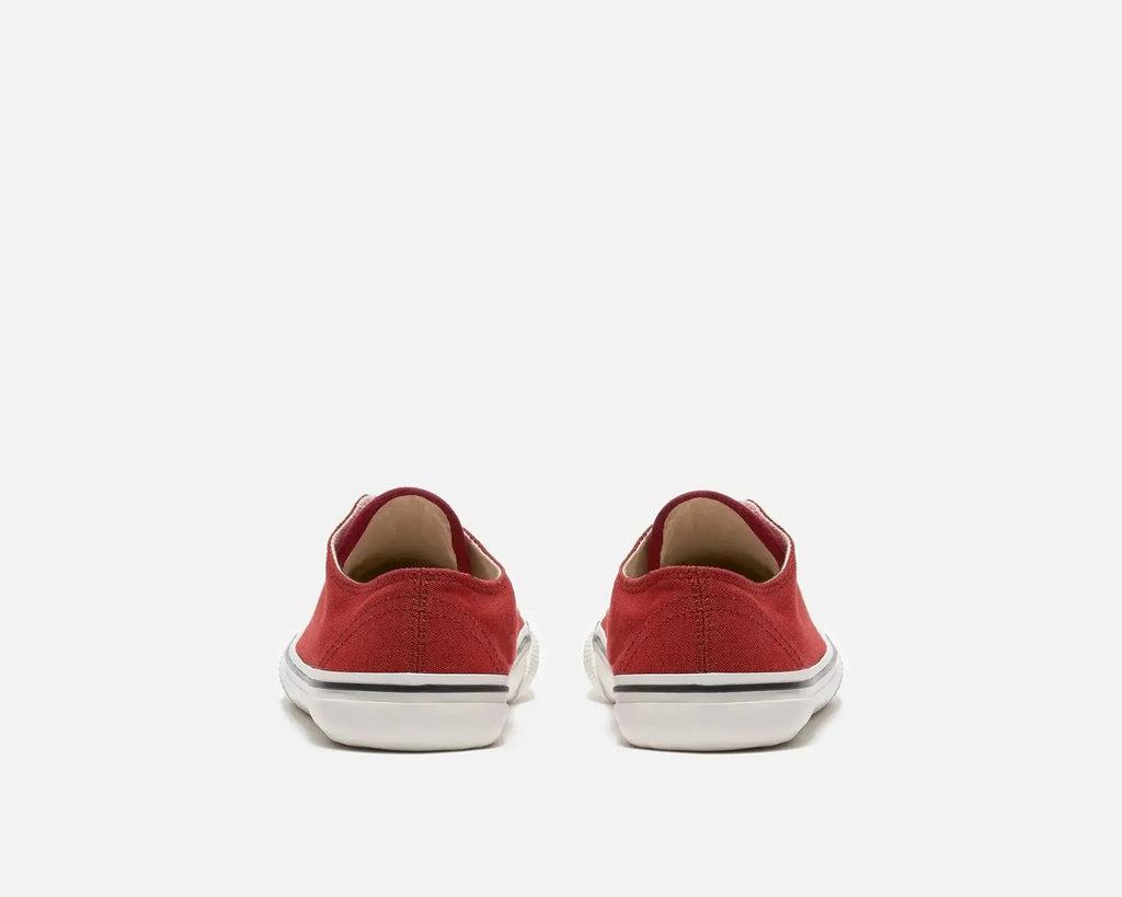 Bohempia - Herlik Burgundy & White - Zapatillas barefoot veganas unisex granate