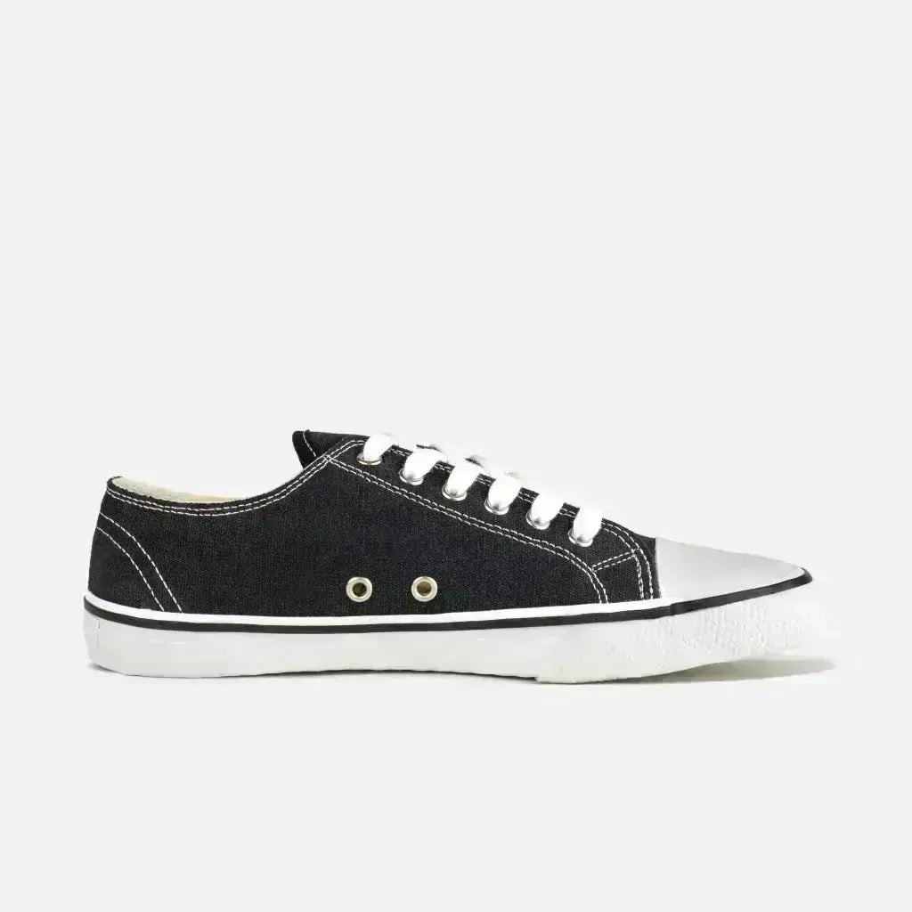 Bohempia - Herlik Classic Black - Zapatillas barefoot veganas unisex negras