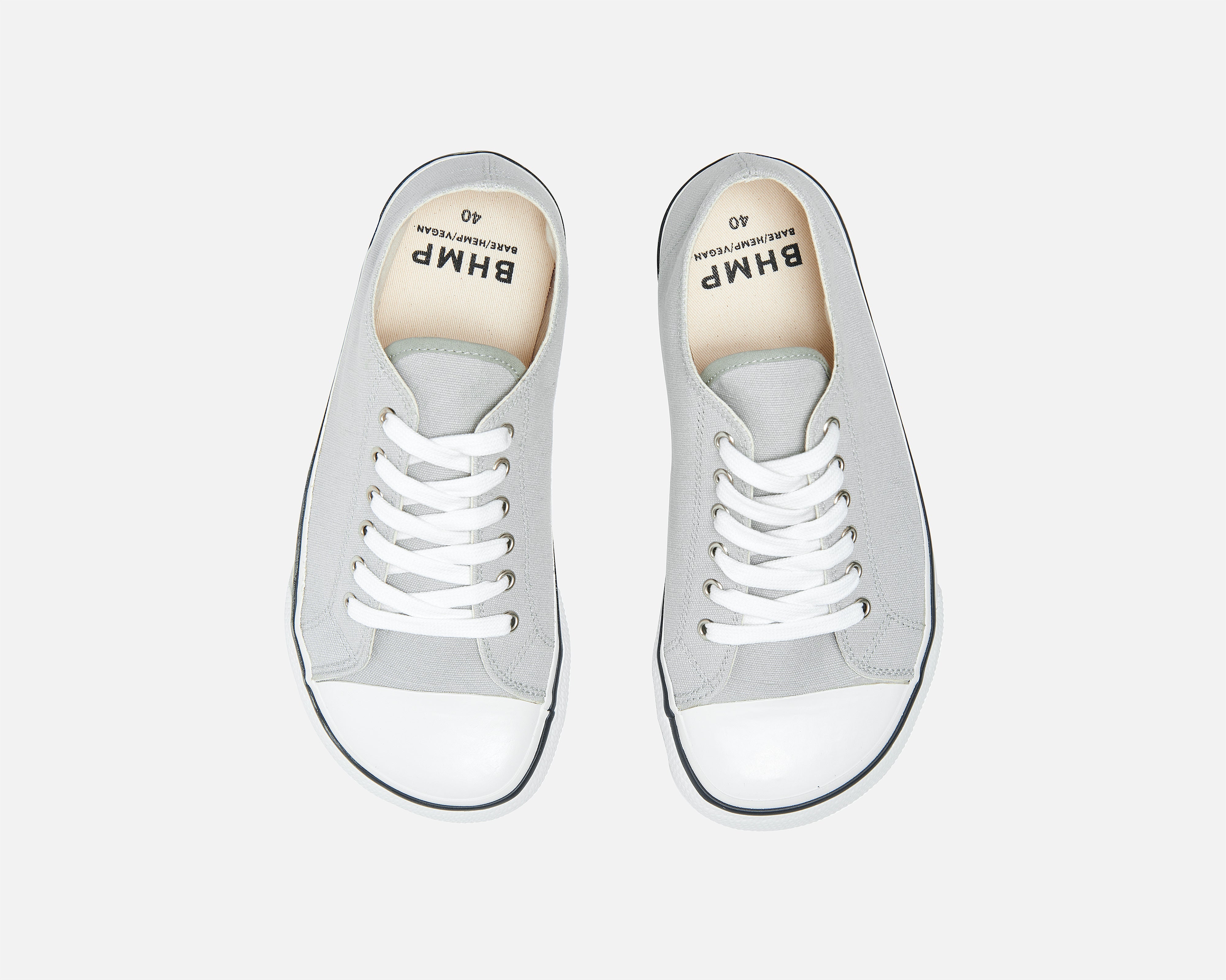 Bohempia - Herlik Light Grey & White - Deportivas barefoot