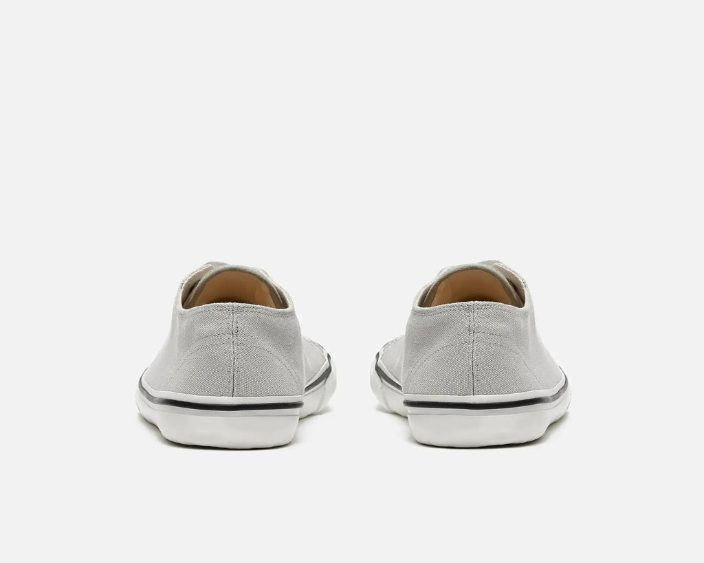 Bohempia - Herlik Light Grey & White - Zapatillas barefoot veganas unisex gris claro