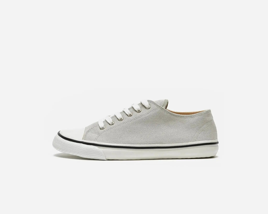 Bohempia - Herlik Light Grey & White - Zapatillas barefoot veganas unisex gris claro