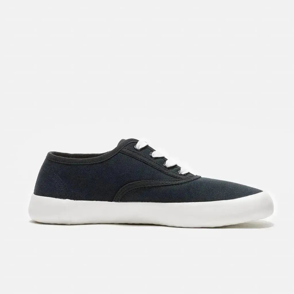 Bohempia - Kolda 2.0 Black White - Zapatillas barefoot veganas unisex negras