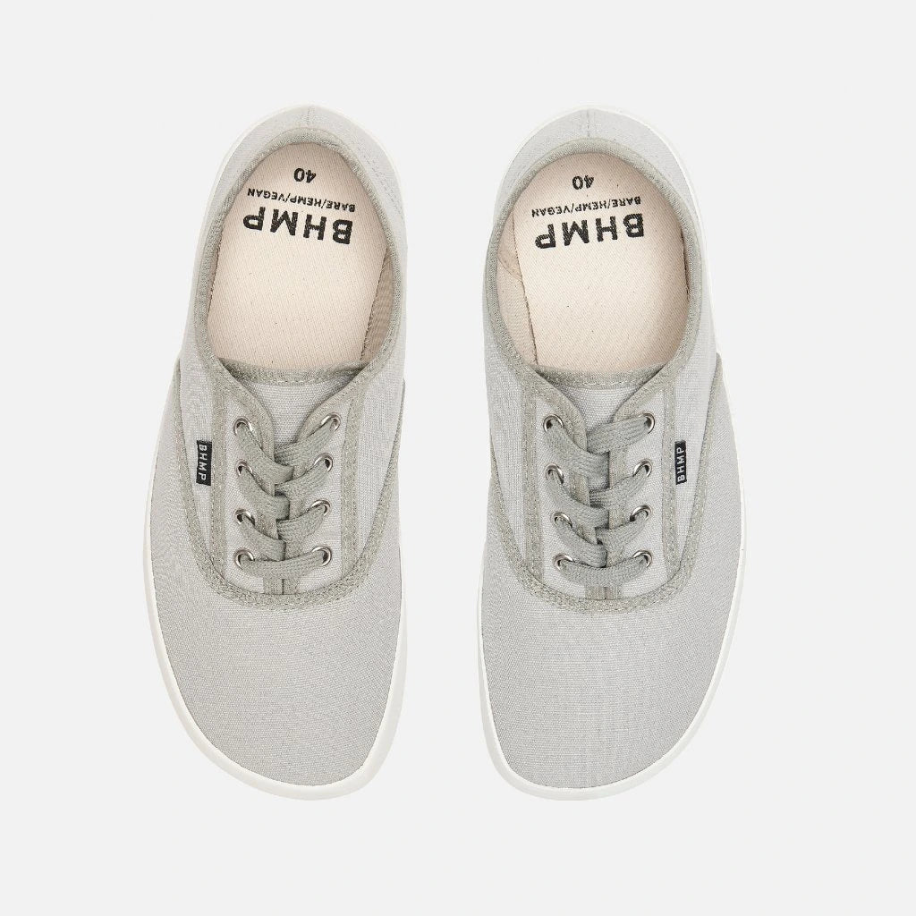 Bohempia - Kolda 2.0 Light Grey White - Sneakers barefoot unisex-Bohempia-Cacles Barefoot-Tienda de calzado barefoot respetuoso minimalista