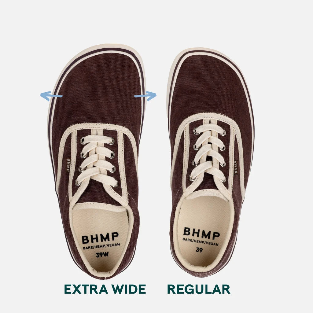 Bohempia Korin Blackberry Red - Zapatillas de lona barefoot retro burdeos  Cacles Barefoot