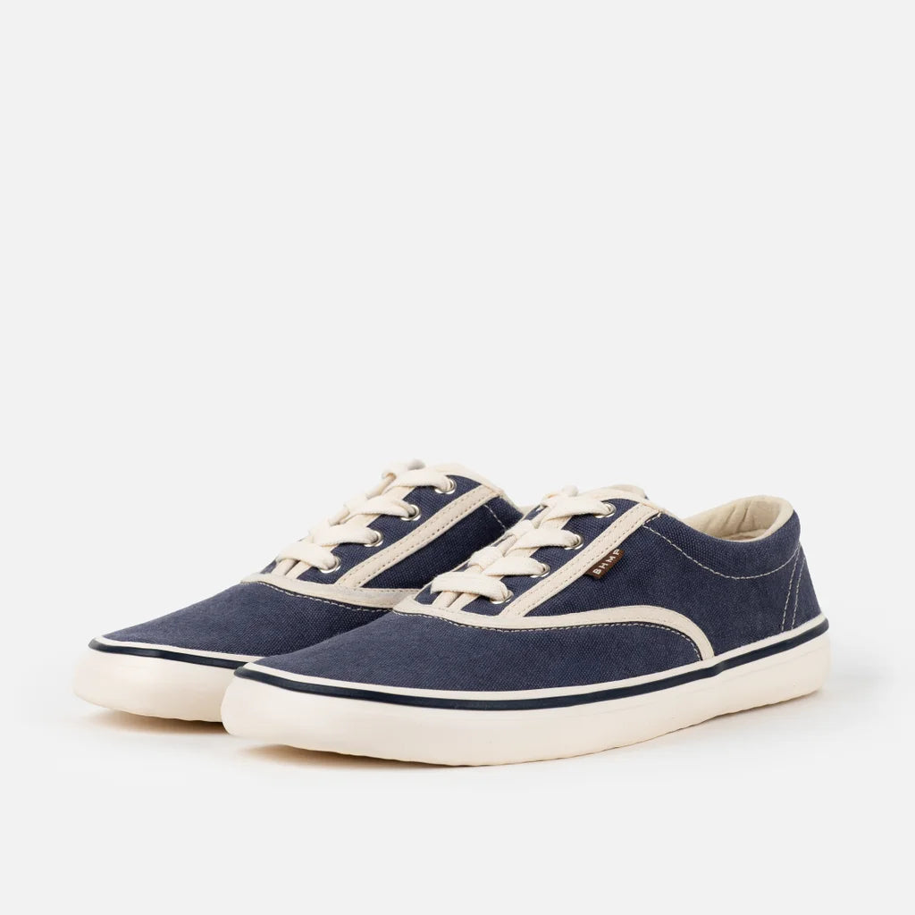 Bohempia Korin Summer Storm - Zapatillas de lona barefoot retro azules  Cacles Barefoot