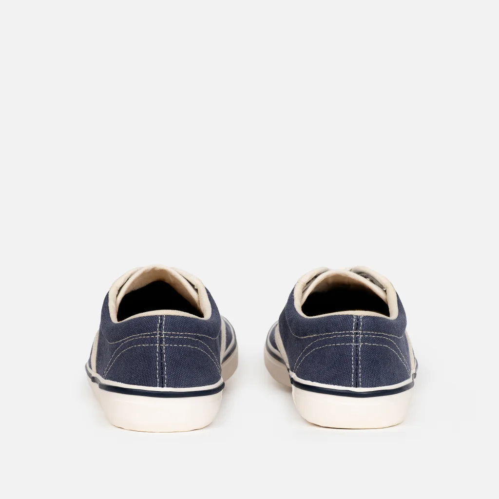 Bohempia Korin Summer Storm - Zapatillas de lona barefoot retro azules  Cacles Barefoot