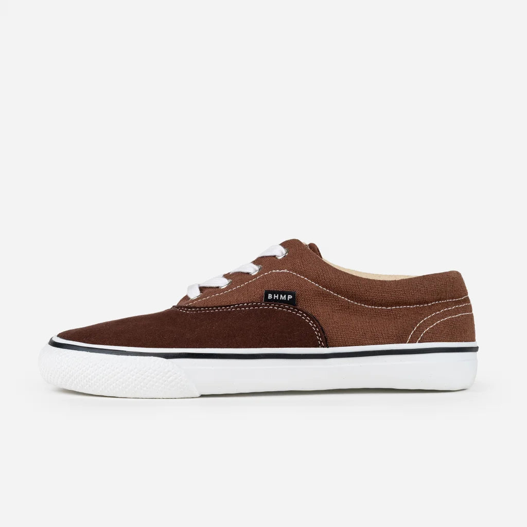 Bohempia Lomik Chocolate Brown - Zapatillas barefoot retro otoñales marrones  Cacles Barefoot
