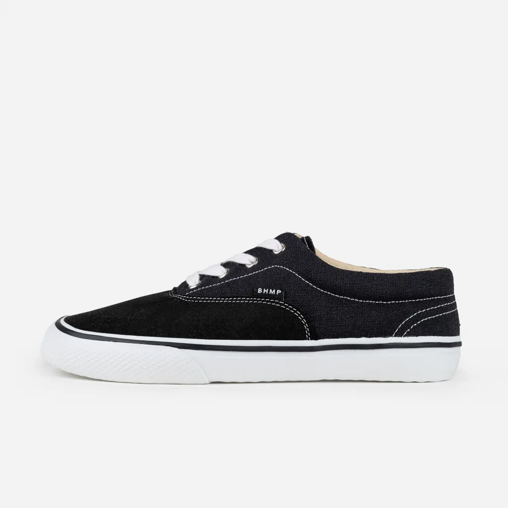 Bohempia Lomik Classic Black - Zapatillas barefoot retro otoñales negras  Cacles Barefoot