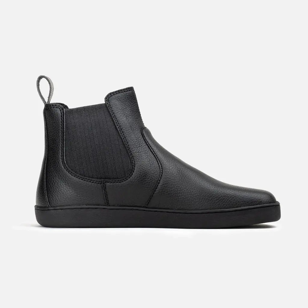 Bohempia - Lumi Noir Brillant - Bottes Chelsea Barefoot