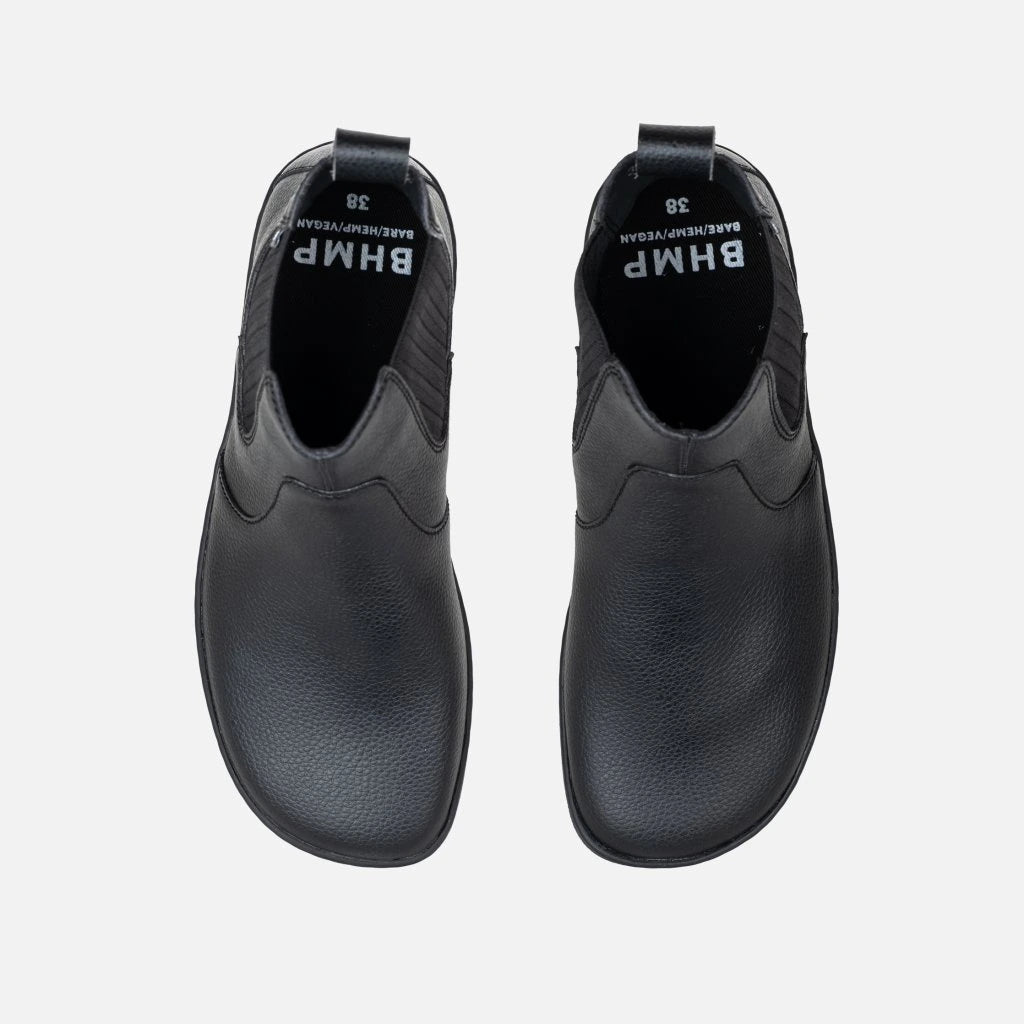 Bohempia - Lumi Glossy Black - Botas Chelsea Barefoot